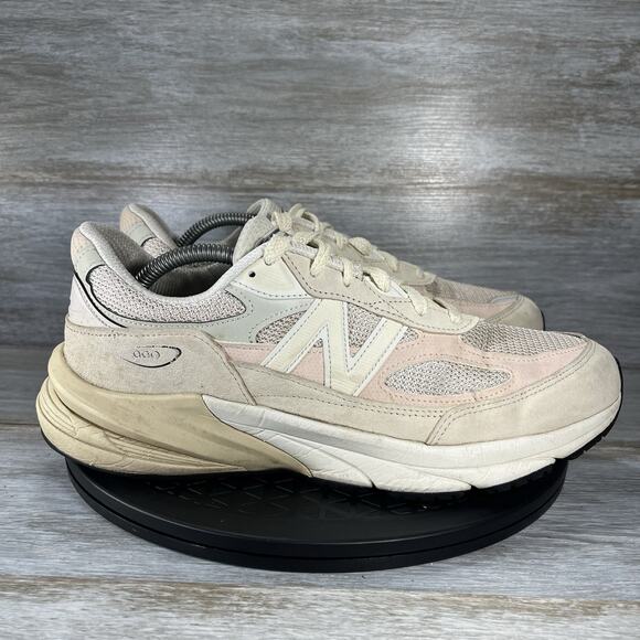 New Balance Men’s 990v6 Vintage Rose Sea Salt Sneakers Size 10 Made in USA - Picture 3 of 8